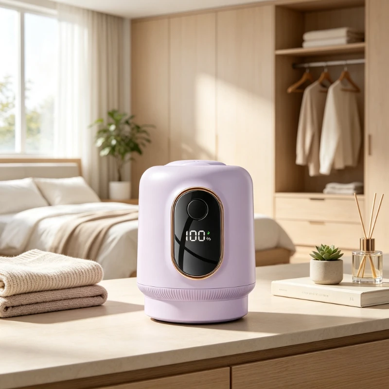purple-3-speed-smart-display-lint-remover-professional-fabric-defuzzer-with-suction-non-damage-for-clothes-long-battery-life