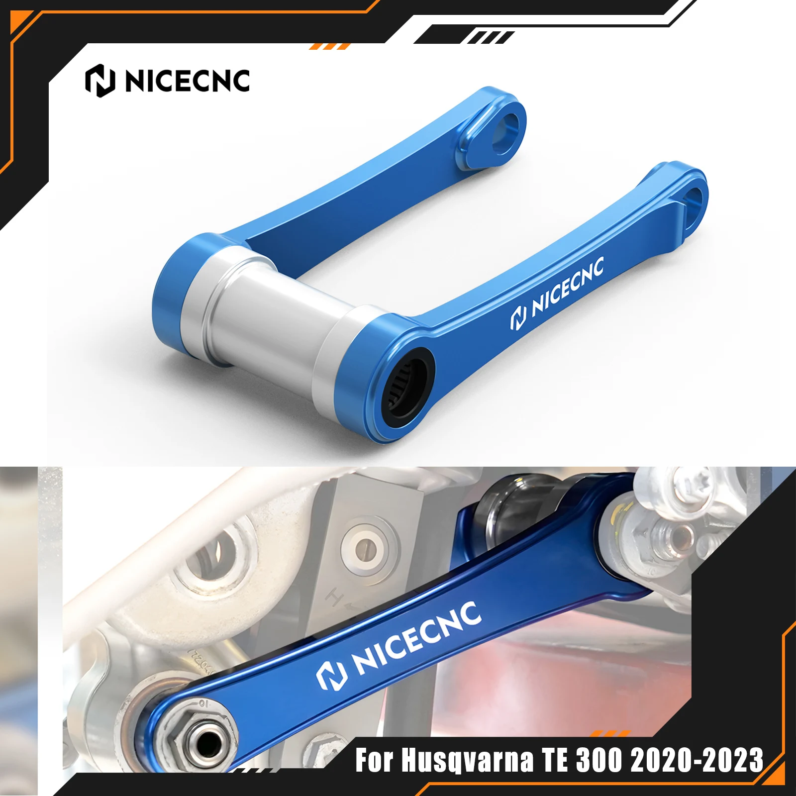 

For Husqvarna TE 300 TE 250 FE 250 FE 350 FE 450 501 2020-2023 Lowering Linkage Arm For KTM SXF 450 XCF 350 For GasGas EC 300
