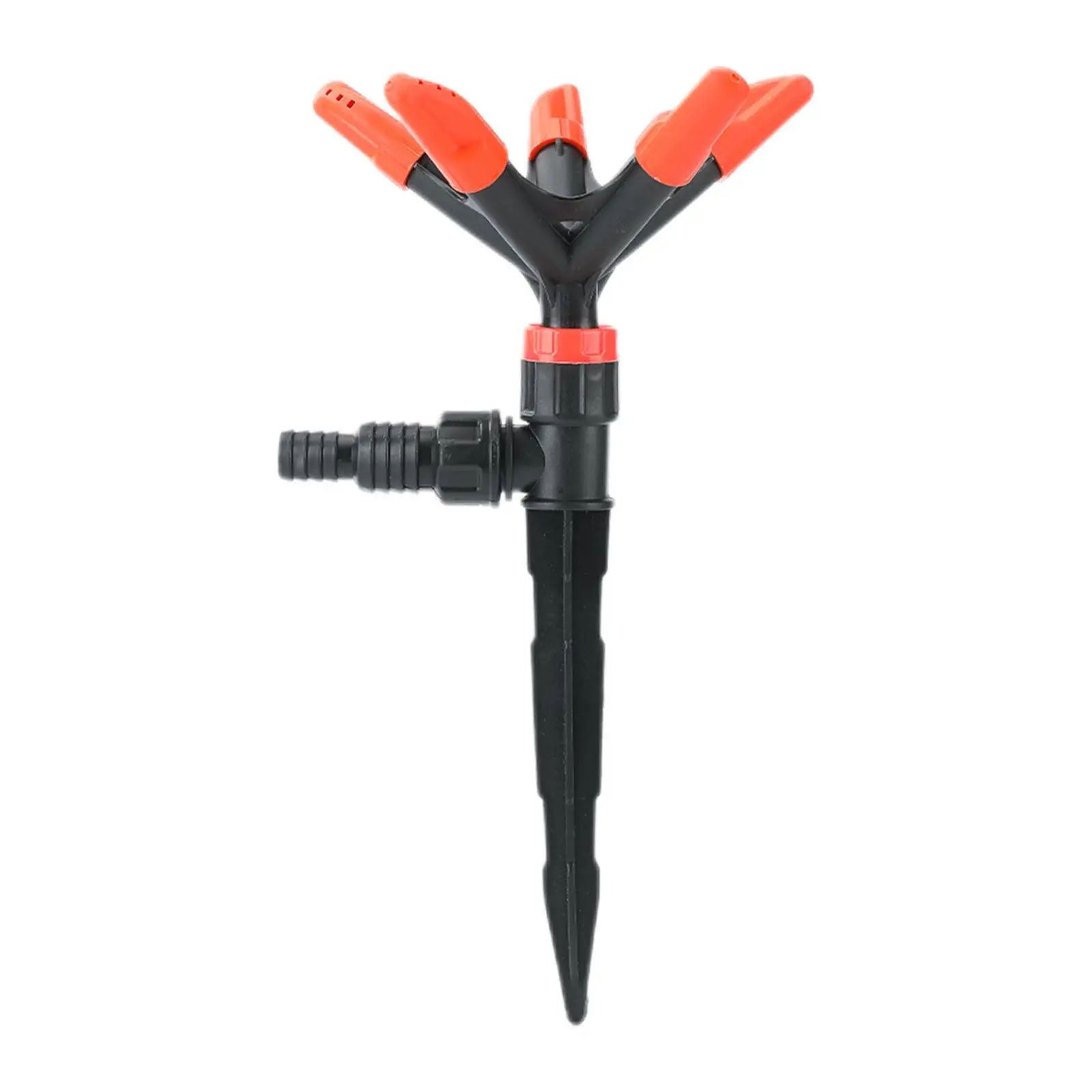Lawn Sprinkler, with 360 Degree Rotation Connection Oscillating Sprinkler 5 Gardening Watering System Yard Sprinkler System
