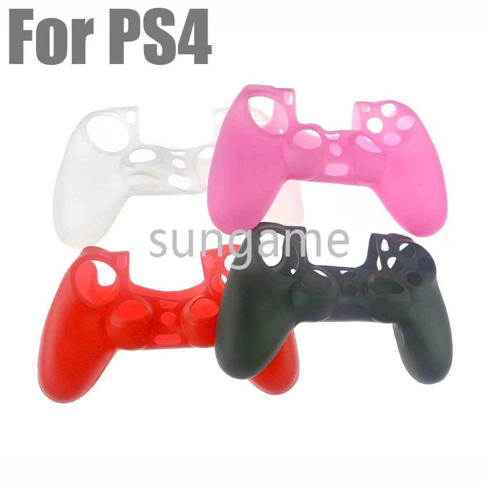 10 szt. Miękkie silikonowe etui ochronne na kontroler SONY Playstation 4 PS4