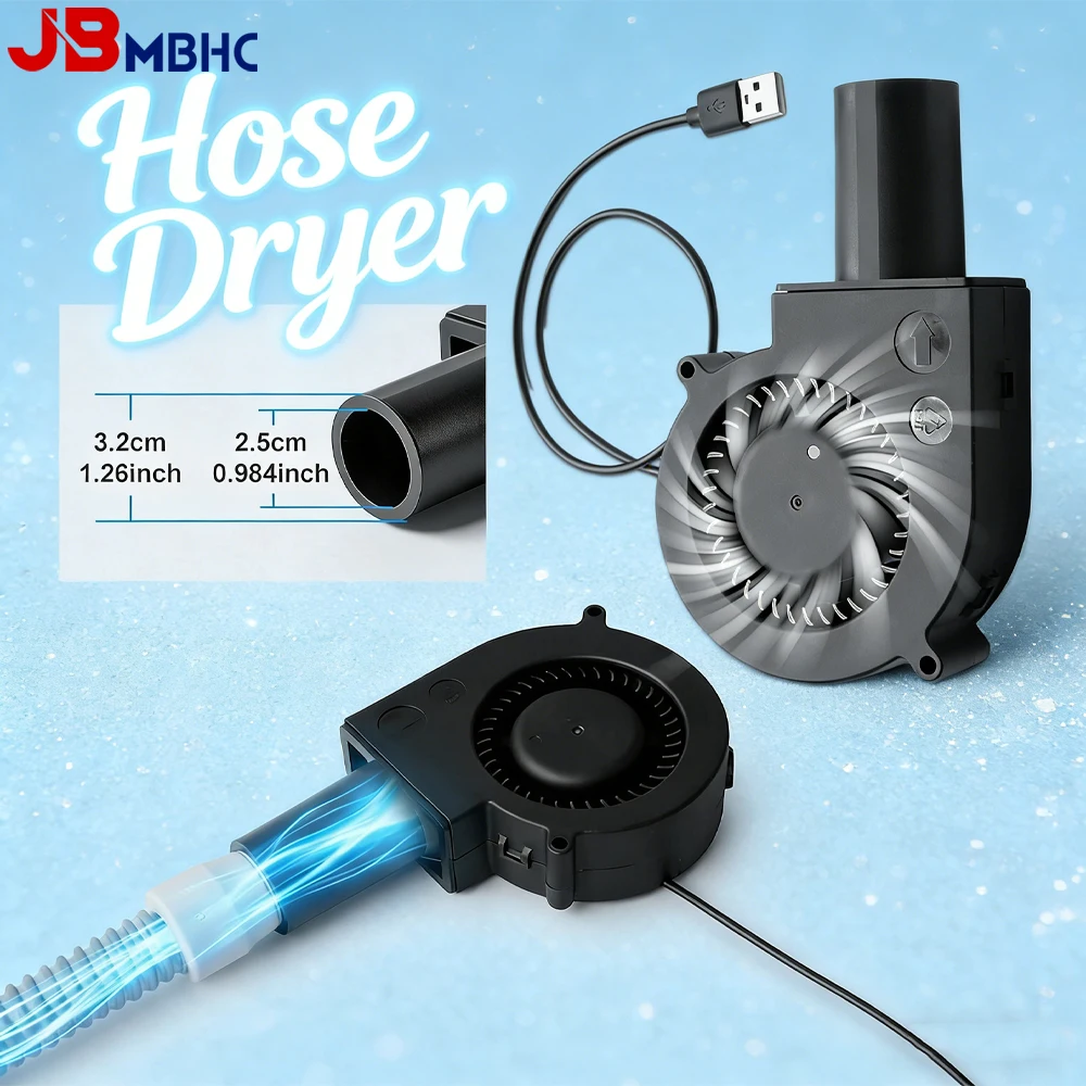 

CPAP Hose & Tube Dryer with Blower Fan Hose Drying Cleaner for Most Tubing Easy-to-Use Tubing Dryer for Quick & Efficient Drying