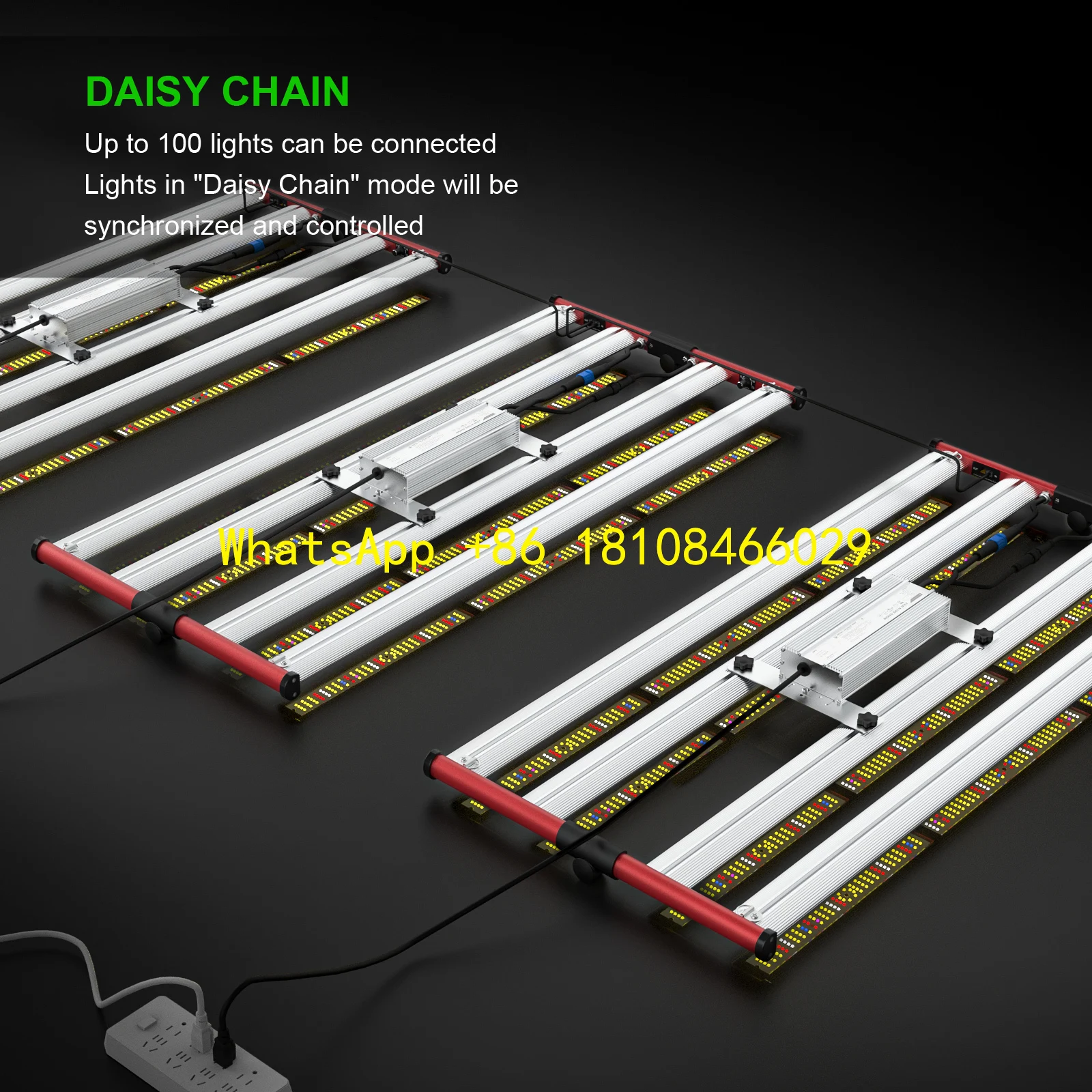 

Seed Starting Veg Bloom & Flower Customizable LED Grow Light Bar 301h EVO Full Spectrum for Greenhouse