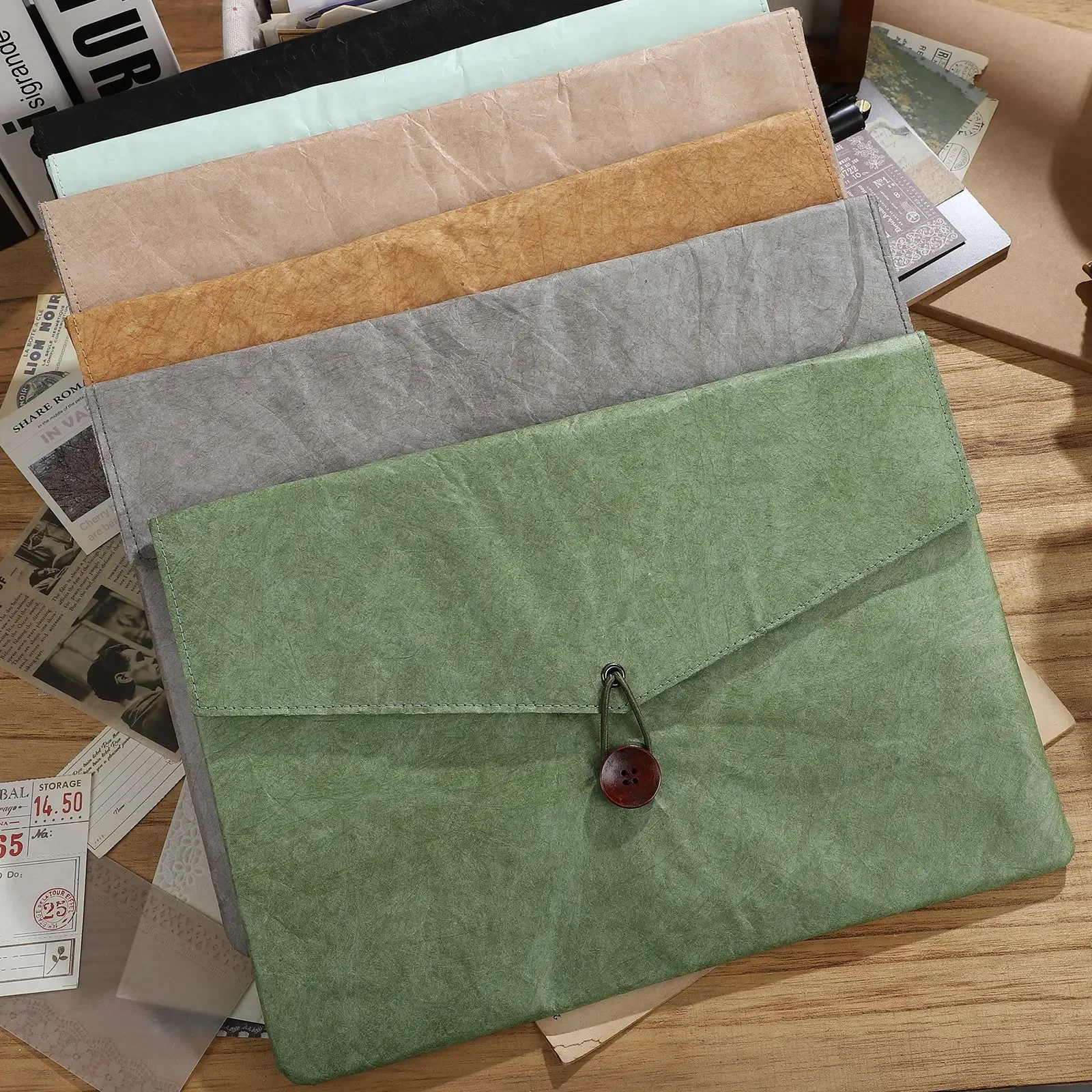 Ultra-light Paper Tablet Bag, IPad Protective Case, Storage Bag, Business Briefcase, Multi-functional Document Storage Bag