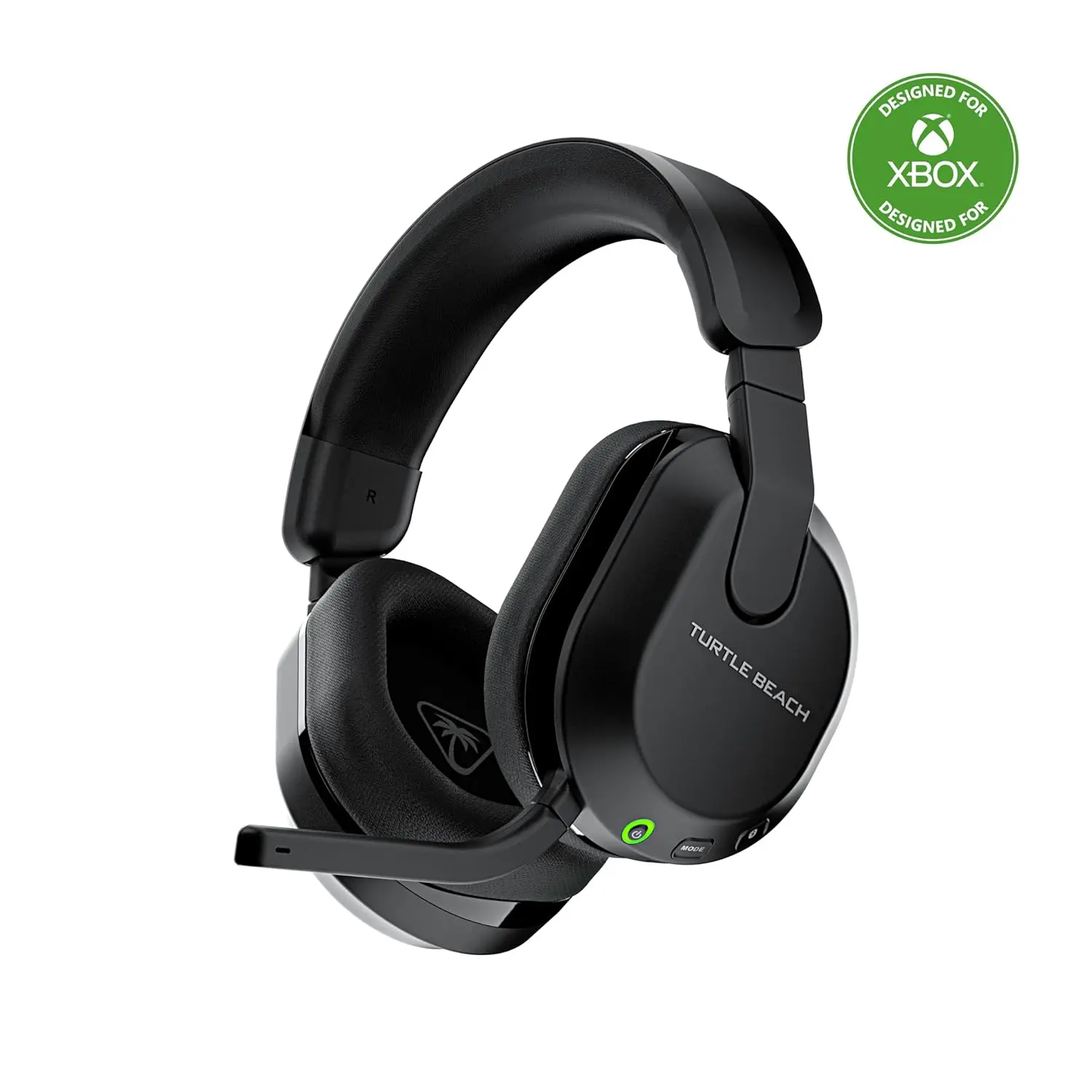 

Беспроводная игровая гарнитура для Xbox, PS5, ПК и мобильных устройств — Bluetooth, 80 часов автономной работы, микрофон с шумоподавлением — черная (восстановленная)