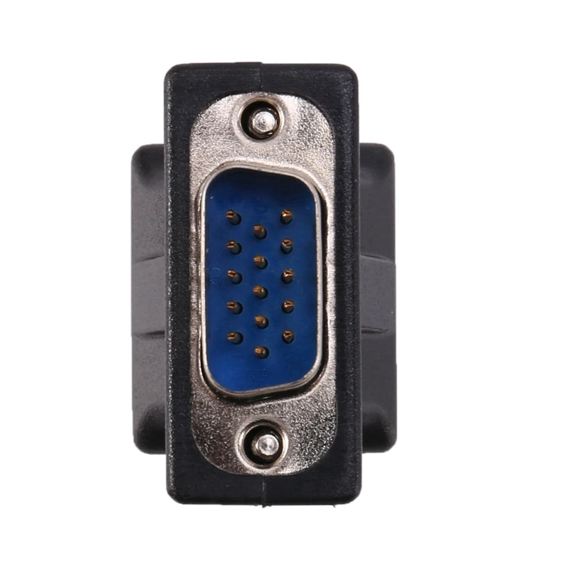 Extensor VGA macho para LAN macho, CAT5, CAT6, RJ45 Adaptador de Rede, 20X