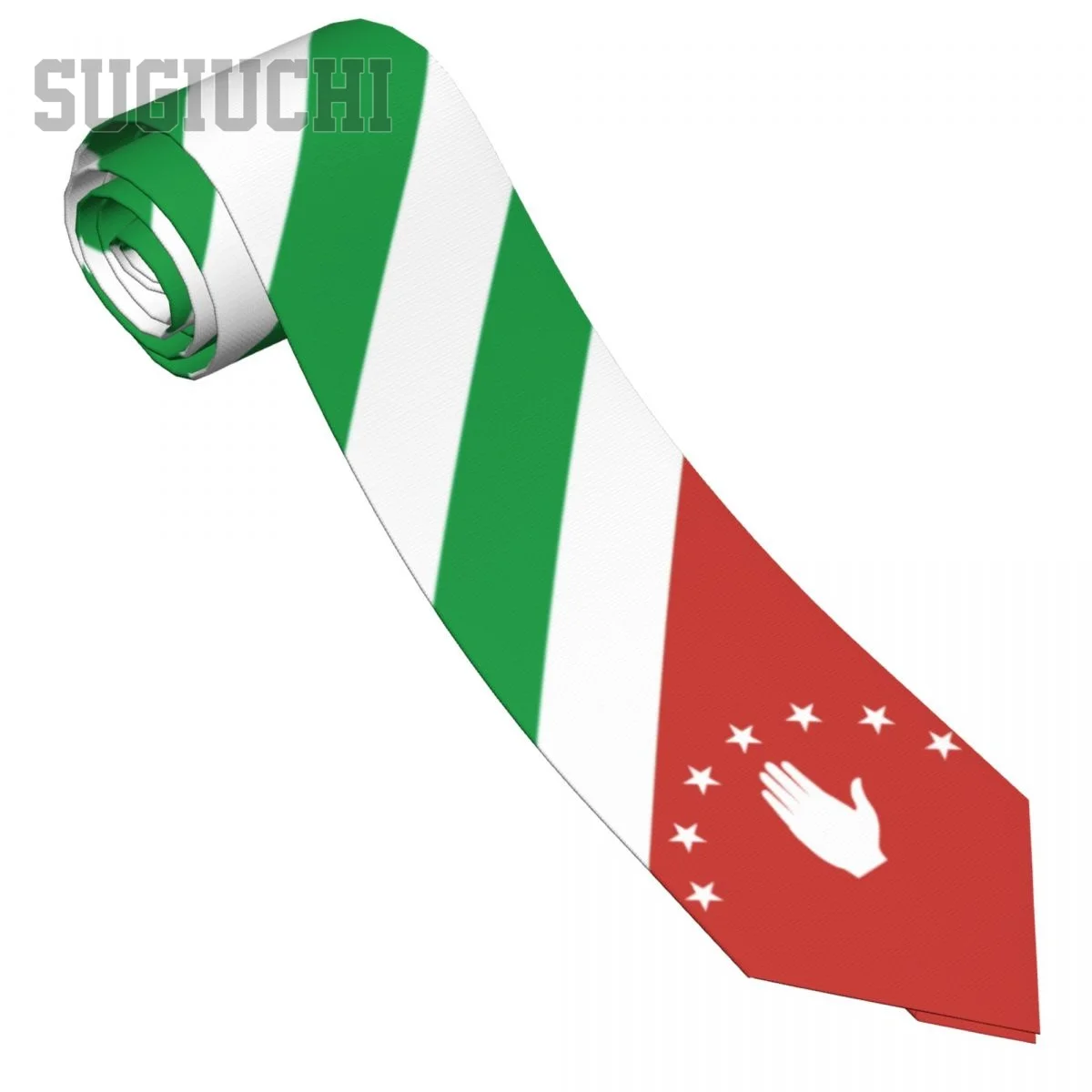 Corbatas de cuello con emblema de bandera de la República de Abkhazia para hombre y mujer, trajes de corbata a cuadros informales, corbata delgada para fiesta de boda y negocios