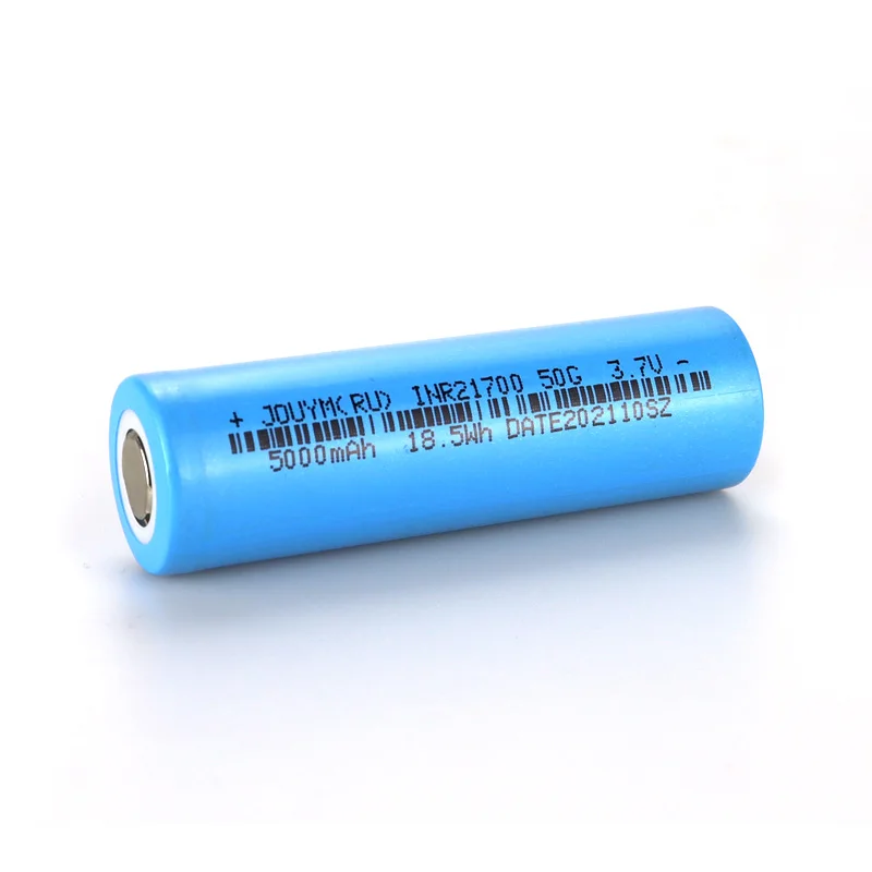 5000mAh 21700 Battery 3.7V 10C High Discharge Power Cell