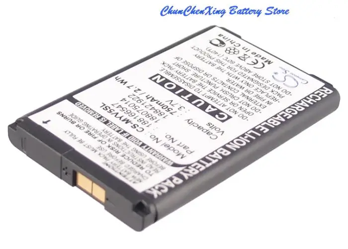 แบตเตอรี่คาเมรอนซิโน 750mAh 188421922   สําหรับ Sagem MY-V55,My-X1,SG34i สําหรับ Bird S689 หรือ Swisscom Comfort VS1, สําหรับ Vodafone VS1, VS2