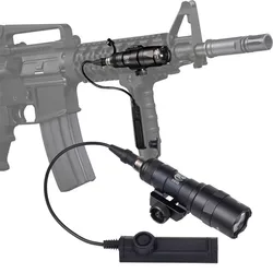 Taktisch tod sicher m300 m300b m300c Airsoft Waffe Taschenlampe Jagd Scout Fackel gewehr ar15 Pistole LED Licht knopf Fernsc halter