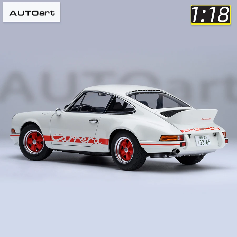 AUTOART-Porsche 1/18 Carrera 911 RS "The Cirtoxic IT WOLF", Leges Display, Holiday Gift Collection 2.7, 78026