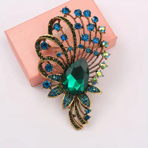 10 best sales मोर ब्रोच - №7