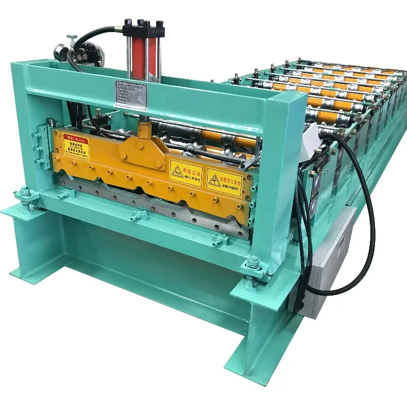 YG Customized High Quality Metal Galvanized IBR Box Profile Roof Panel Making Machine Trapezoidal Roof Sheet Roll Forming Machin