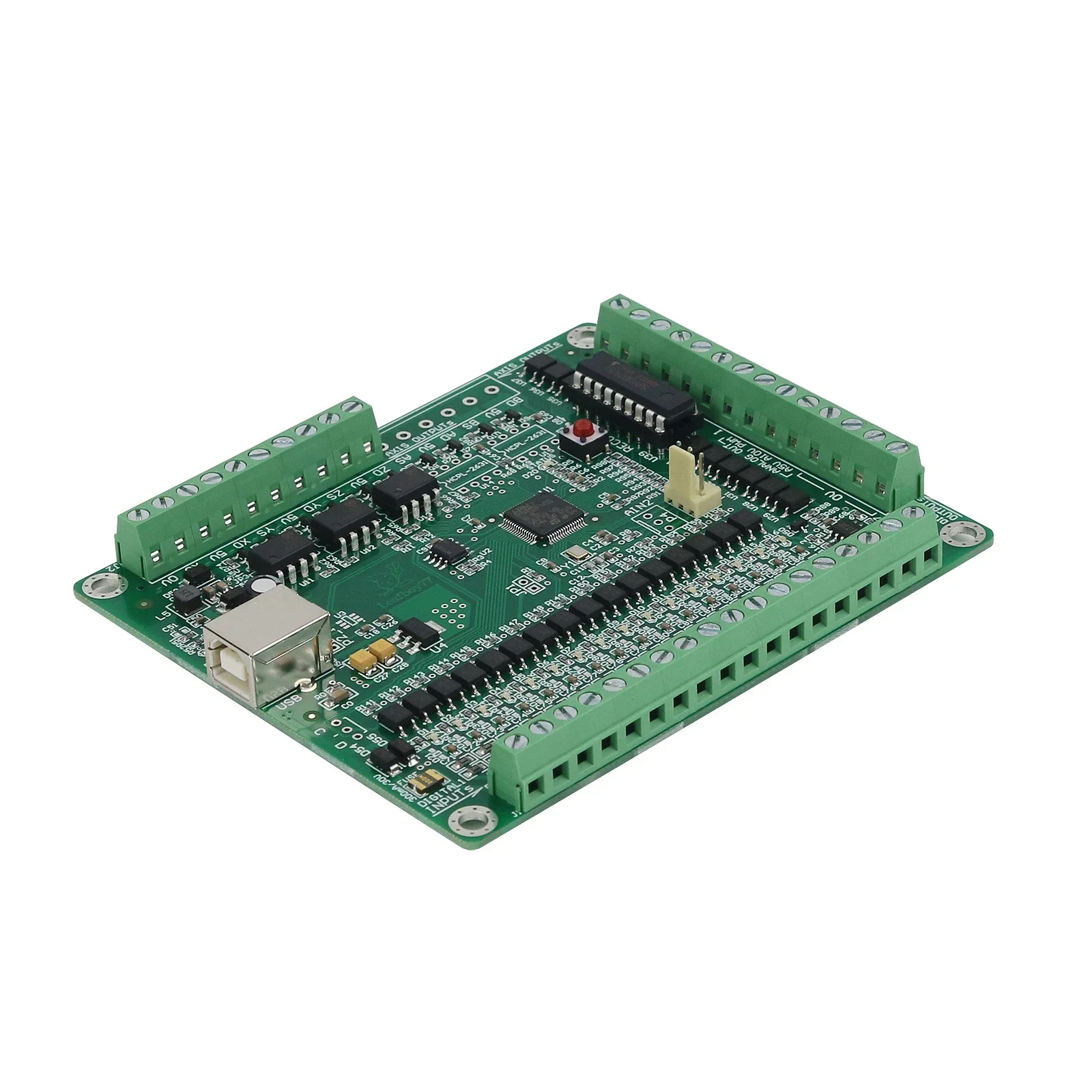 متوفر LF77-AKZ250-USB3-NPN 3 محور Mach3 وحدة تحكم الحركة Mach3 وحدة تحكم USB لآلات الحفر باستخدام الحاسب الآلي