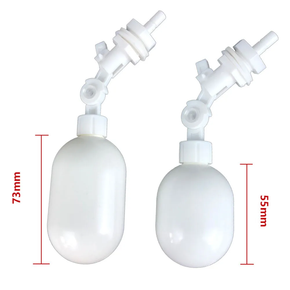 White Float Ball Valve Accessories Automatic Ball Control Valve For Aquarium Plastic Spare Part Useful Kit New