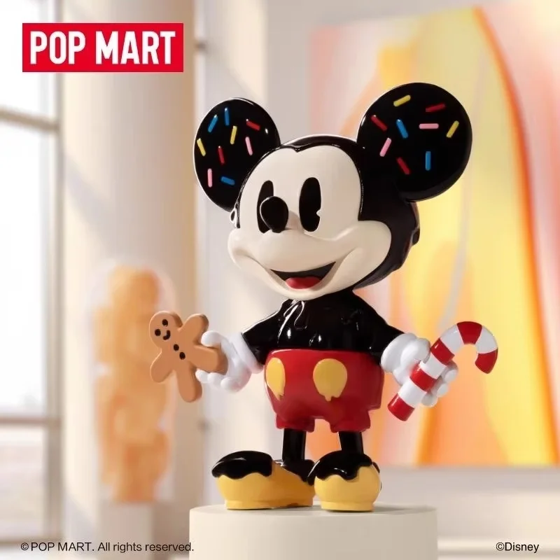 Popmart Bubble Mart Disney Anniversary Mickey Curiosity Boundless Series Blind Box Trendy Handmade Cute Birthday Gift Gifts Toy