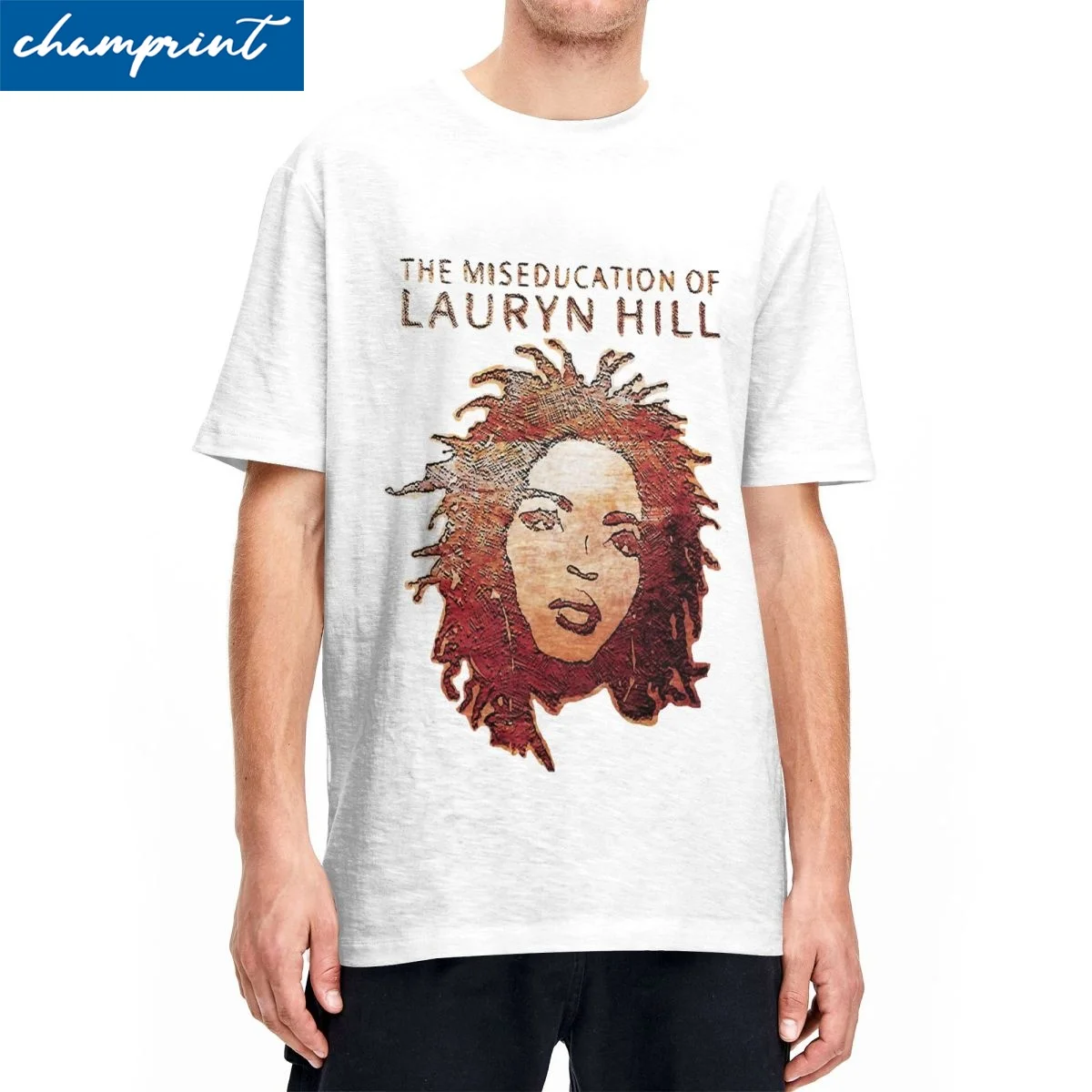 Men Women The Famous Lauryn Hill T Shirt Fugees 100% Cotton Clothing Leisure Short Sleeve Round Collar Tees Gift Idea T-Shirt