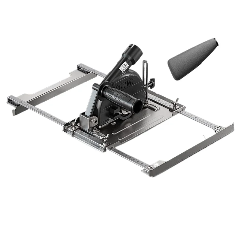 Multifunctional small woodworking cutting machine baseplate modification bracket y