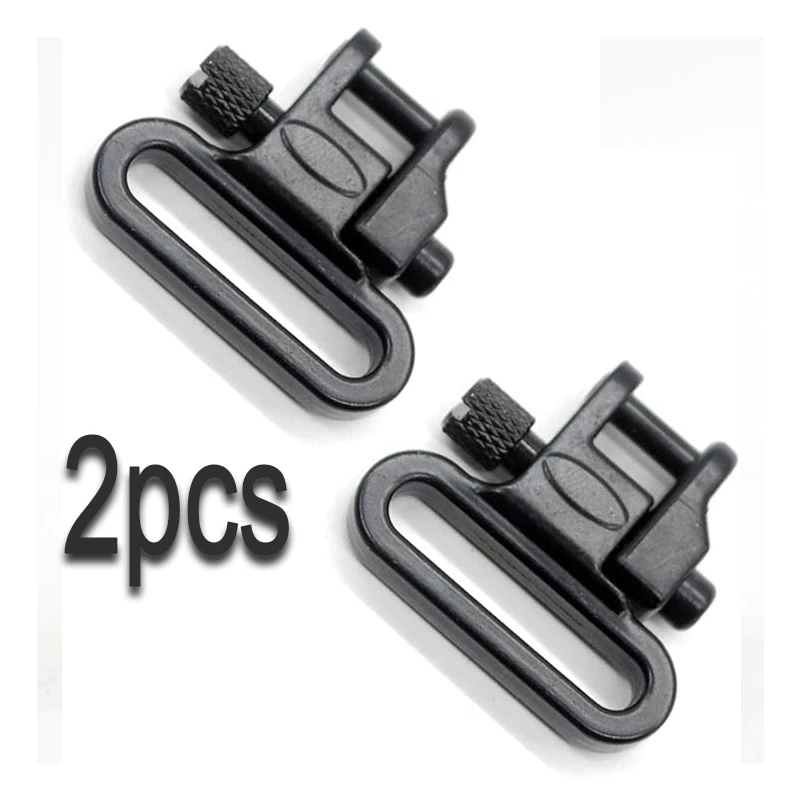 

Sturdy qd sling swivel mount buckles kit 2cp Metal Alloy Steel adapter 300 lbs pull for Hunting Shotgun Rifle Gun