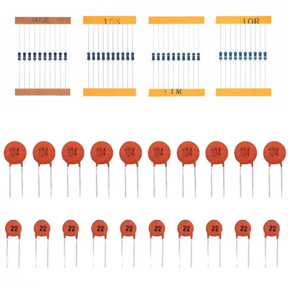 A98Z New Breadboard Set Electronics Component Starter DIY Kit With Plastic Box For Arduino UNO R3 Component Package