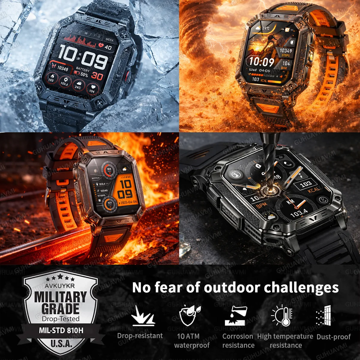 2026 Neue Militärische Smartwa – Definition Of Outdoor Sport Bewertung und Preis