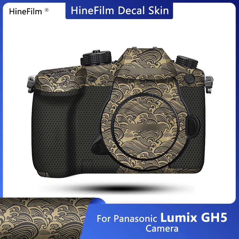 

Hinefilm Skin for Lumix GH5 Camera Sticker LumixGH5 Wrap Cover for Panasonic GH5 Camera Skin GH 5 Protector Wrap Cover