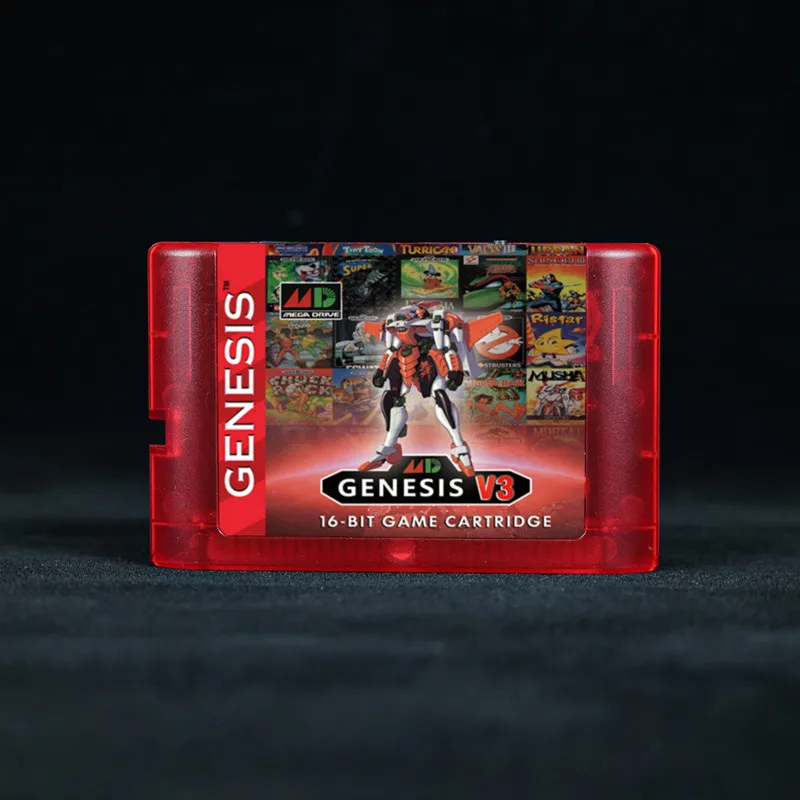 أحدث خرطوشة ألعاب EDMDS V3 Pro تم تحديثها 1200 في 1 لبطاقة وحدة التحكم SEGA GENESIS Mega Drive MegaDrive
