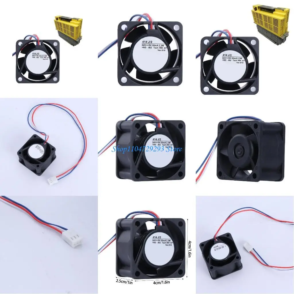 

Y2GD Новые кулеры процессора 414J/2 с полным набором скобки, 24 В 95 мА 2,3 Вт 3PIN 4x4x2,5 для фанатов инверторов