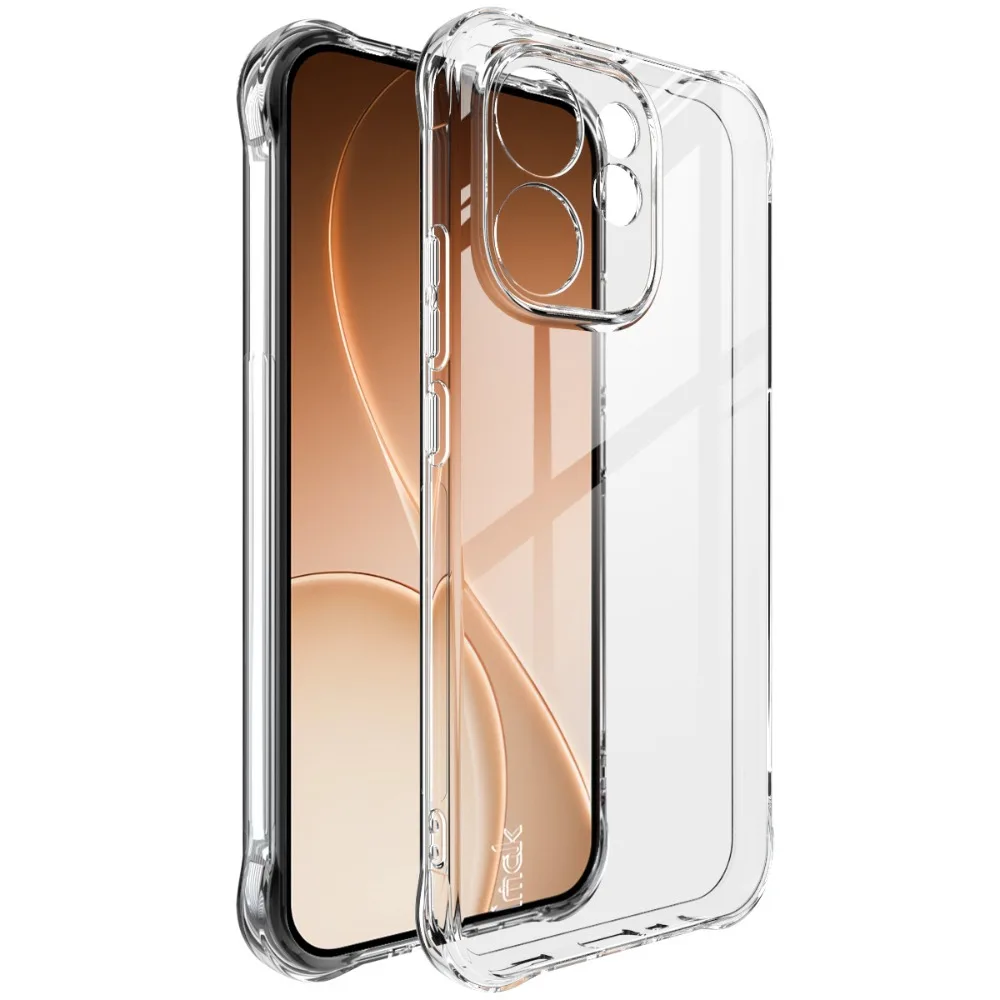Para OPPO Reno 15 Pro Max 5G funda de cristal IMAK bolsa de aire a prueba de golpes Panel trasero suave OPPO Reno 15 funda Reno 15Pro cubierta transparente