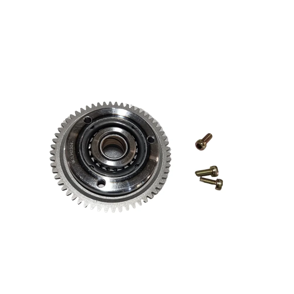 Motorcycle Cg 200 250 Starting Plate Body 20 Beads 57 Tooth Clutch Assembly