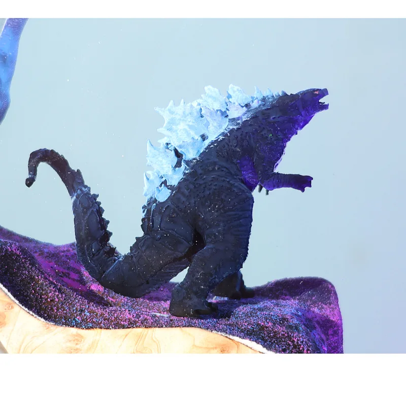 Creative Christmas Micro Landscape Resin Night Light European Christmas Gift Ornament