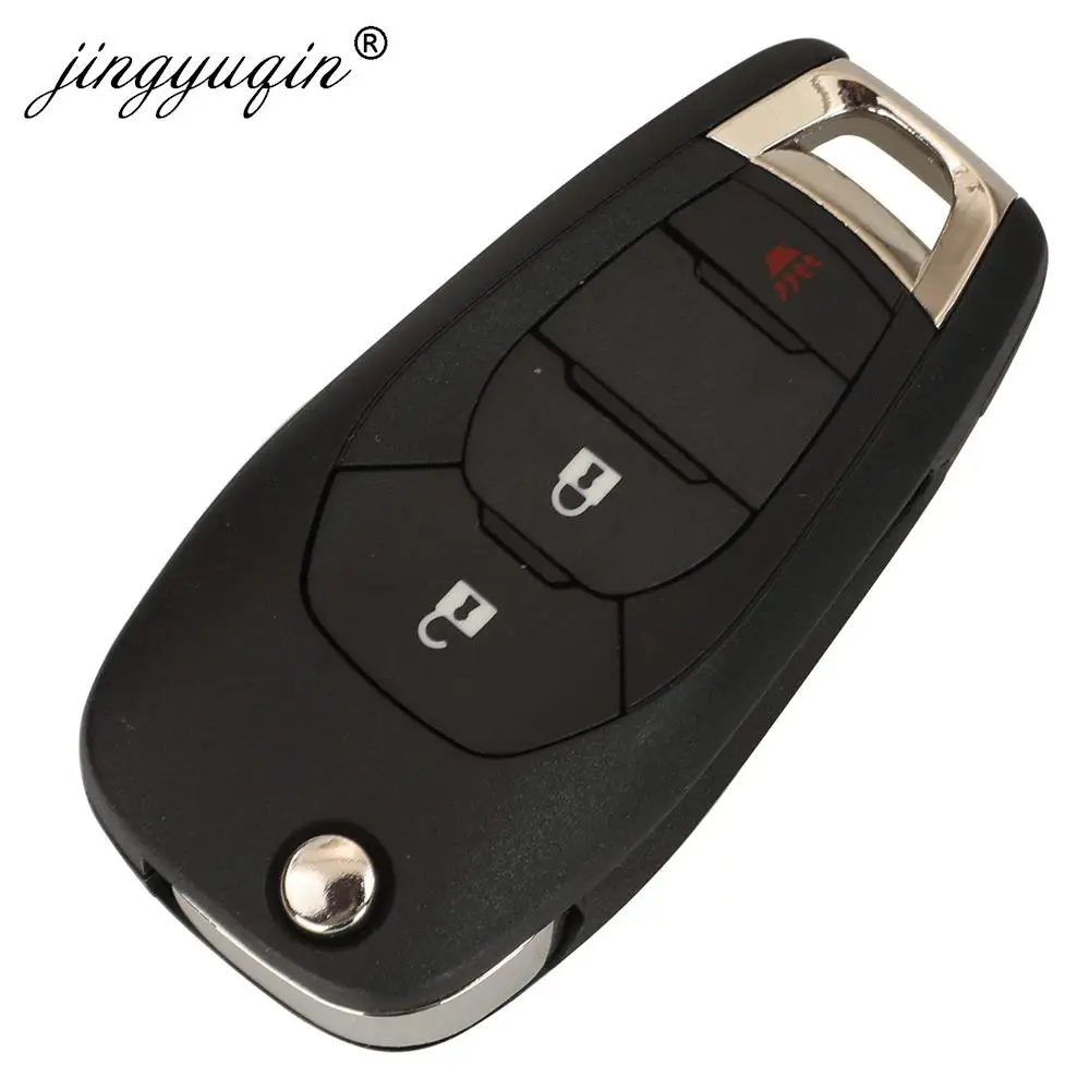 jingyuqin LXP-T003 315MHz ID46 PCF7941E Car Remote Control Flip Key For Chevrolet Cruze Sonic Trax Spark Avo Trailblazer Replace