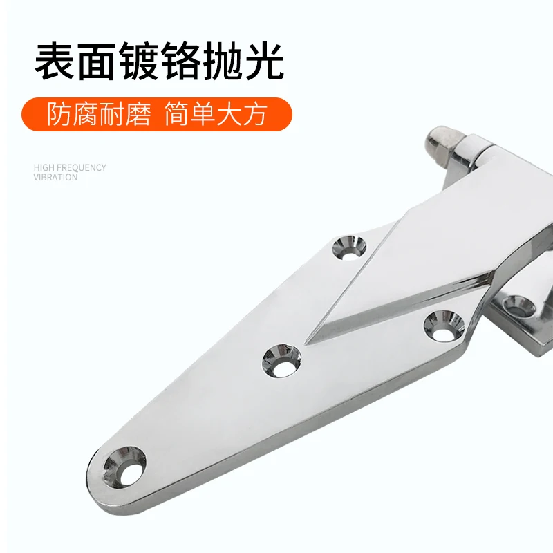 Hinge zinc alloy oven convex door thick folding oven universal long loose-leaf industrial grade door hinge 10pcs