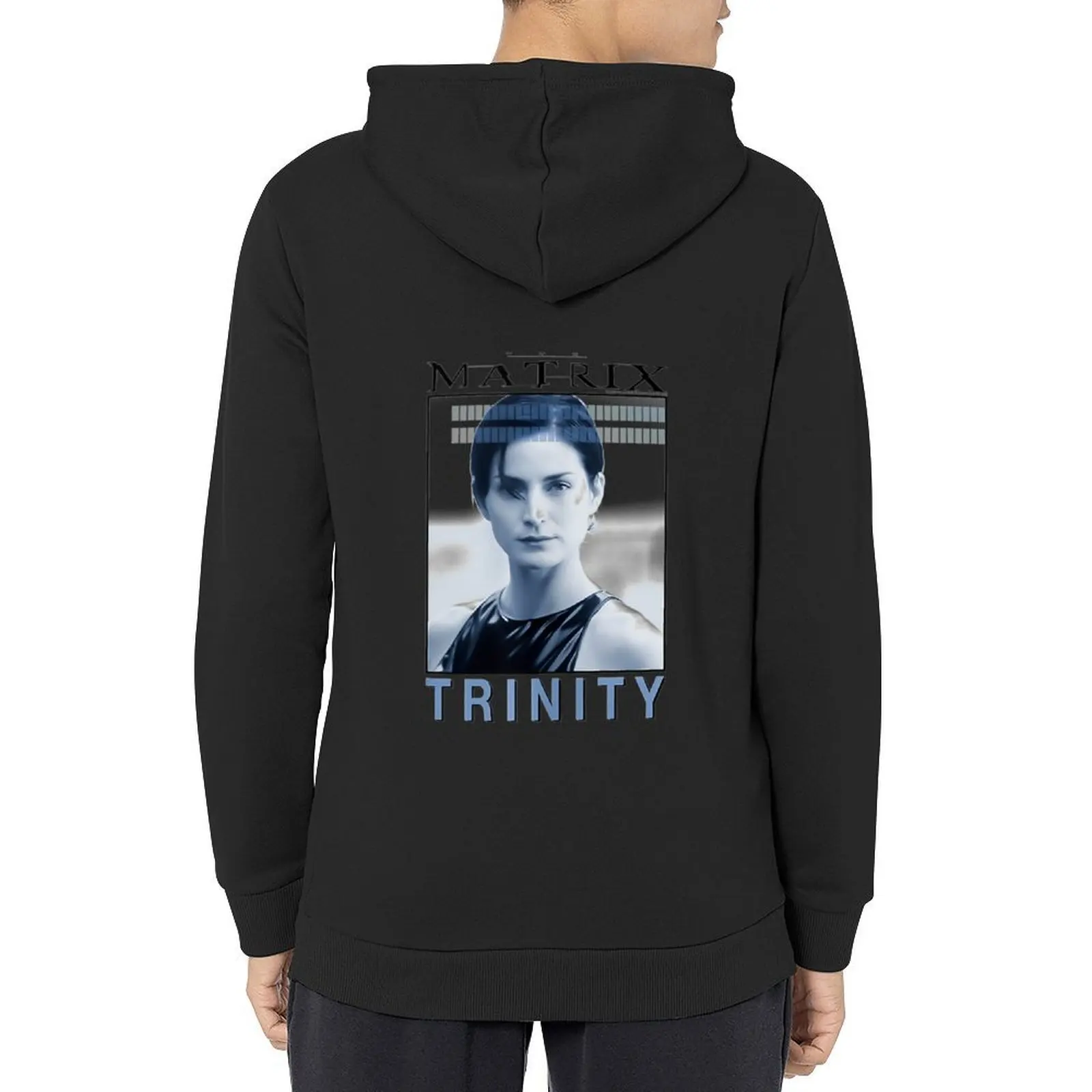 

The Matrix Trinity Black White Hoodie mens designer clothes autumn clothes mens clothes men's winter sweater pullover hoodies