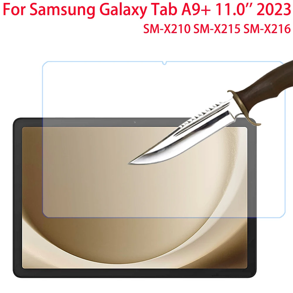 

Tempered Glass For Samsung Galaxy Tab А9+ Plus 11 inch 2023 Screen Protector Tablet Protective Film For A9+ SM-X210 X215 X216