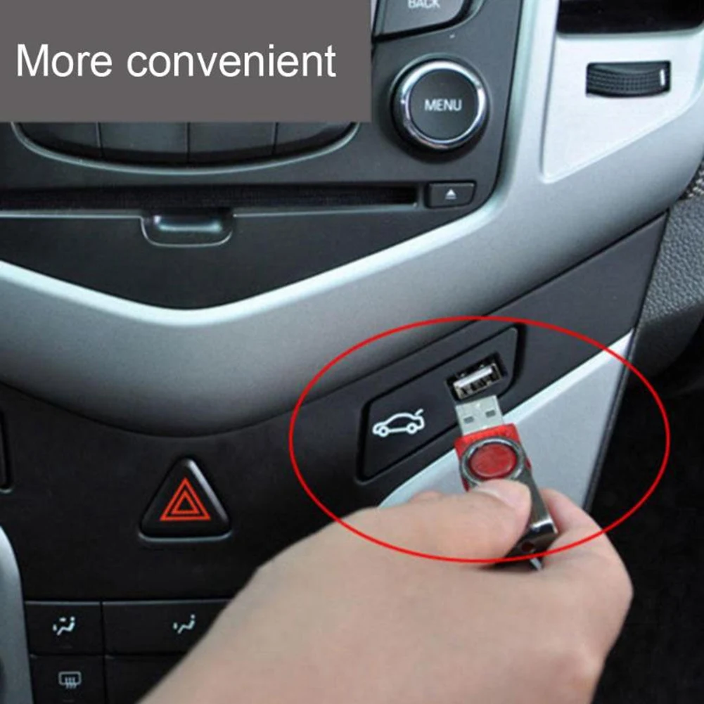 Car Trunk Switch Button with USB Port Assembly for Chevrolet Cruze 2009-2014 Rear Tailgate Open/Close Button