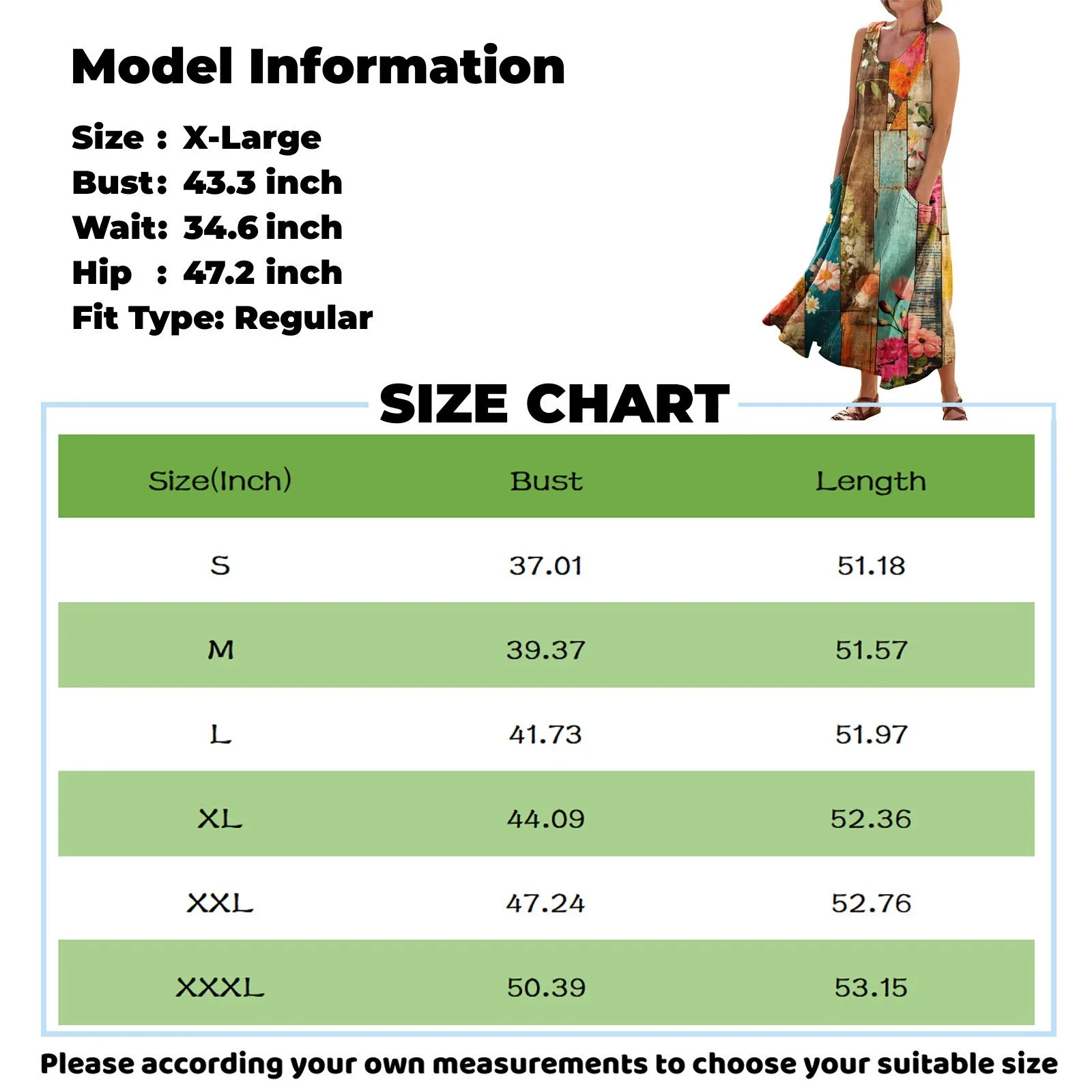 Women\'S Casual And Comfortable Floral Printed Sleeveless Pocket Dress Vestidos Verano Moda 2024 Vestidos Elegantes Para Mujeres