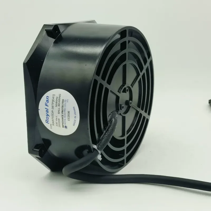 For New RoyalFan RAR757DP-39TP [E41] 230V 20W spindle fan three-phase 5-wire fan