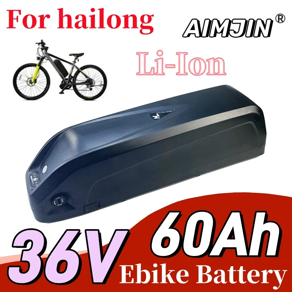 

for Hailong Bateria 36v 60000mAh Motorcycle/bicycle 1000w 3000w Battery with Charger