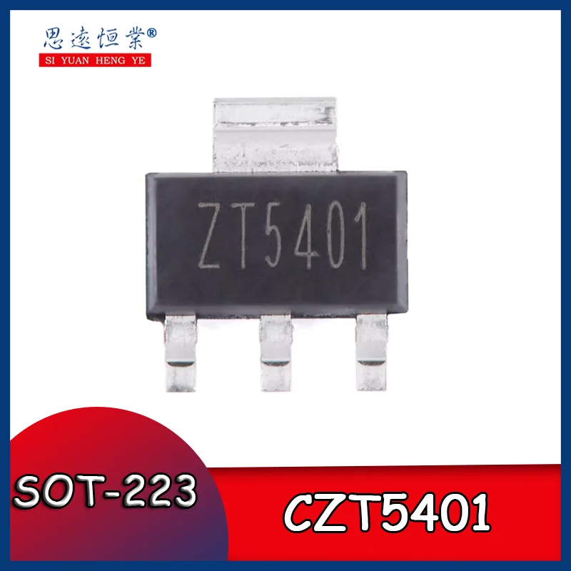 

10 шт. оригинальный транзистор CZT5401 SOT-223 150V 600mA PNP