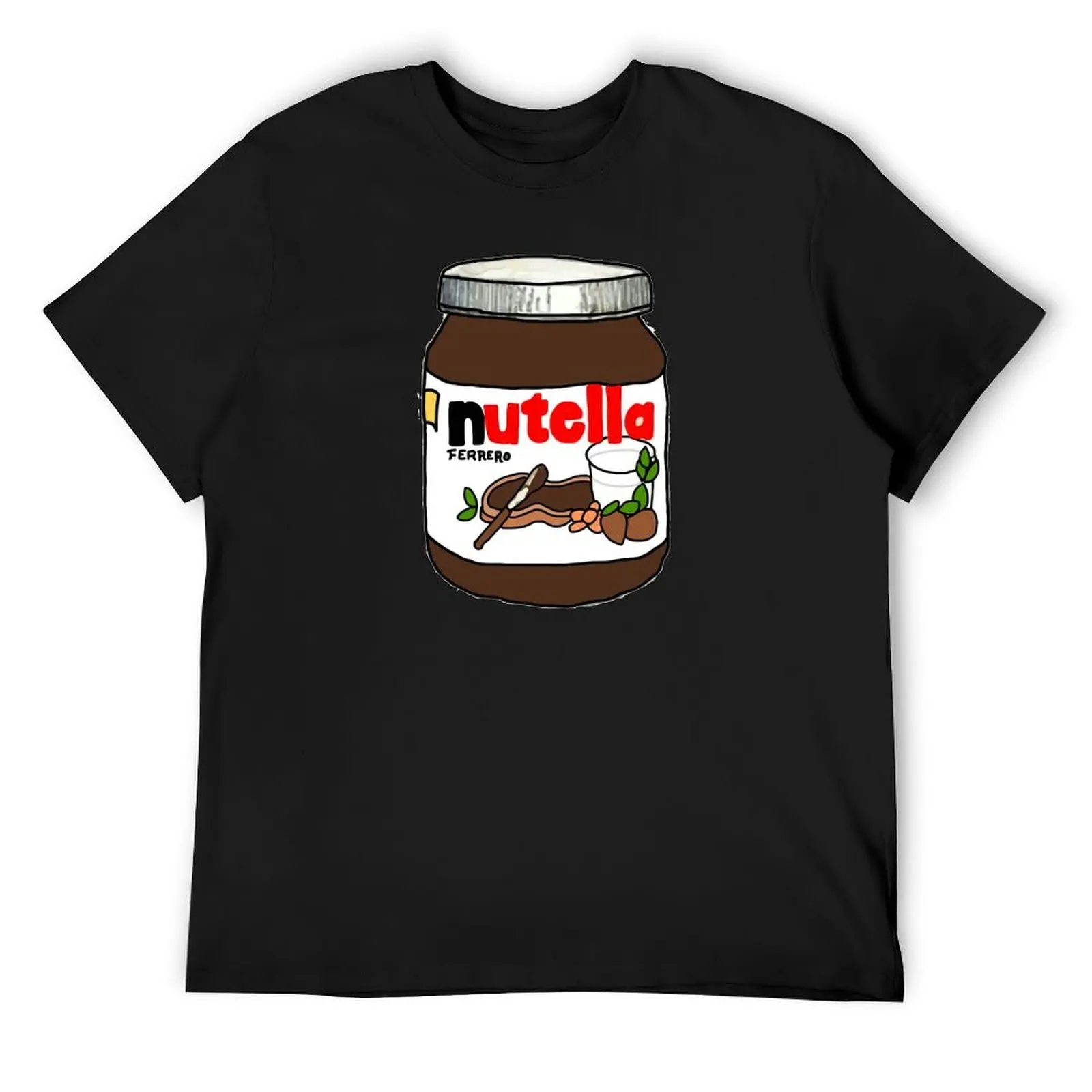 

Nutella T-Shirt Blouse funny gifts boys animal print men clothes