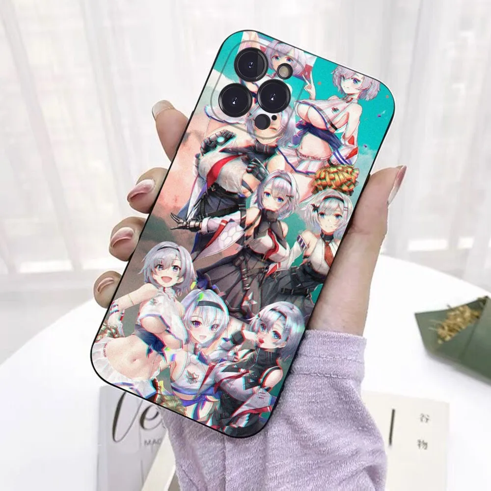 Azur Lane Phone Case for iPhone 15 8 7 6 6S Plus X SE 2020 XR XS 14 11 12 13 Mini Pro Max Mobile Case