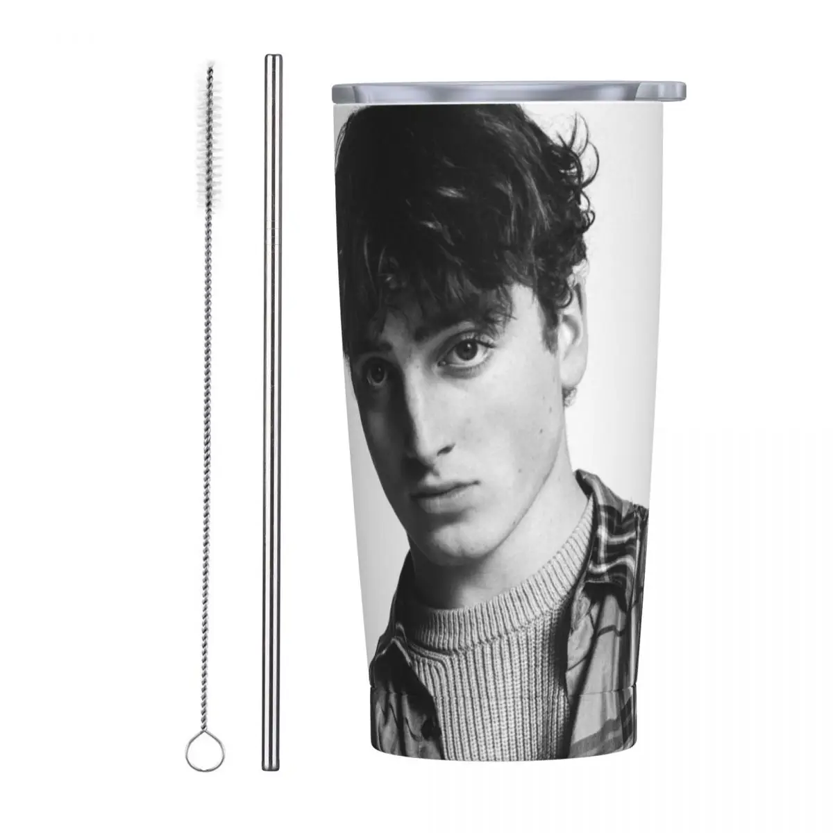 

Стакан Benson Boone из нержавеющей стали, кружка с вакуумной изоляцией, термохолодная бутылка, соломинка с крышкой, 20 унций