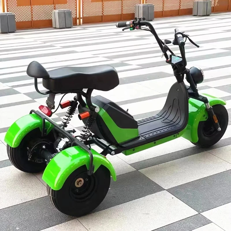 

1000w 48v12ah Lithium Battery Mini Kids Adults Fat Tire 3 Wheel Electric Scooter tricycle motorcycle/vehicl