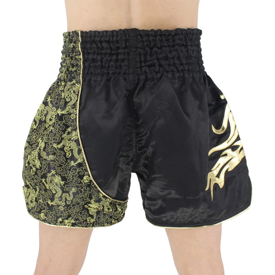 Suotf-pantalones cortos de boxeo para hombre, ropa con estampado de MMA, Tiger Muay Thai, sanda kickboxing, MMA