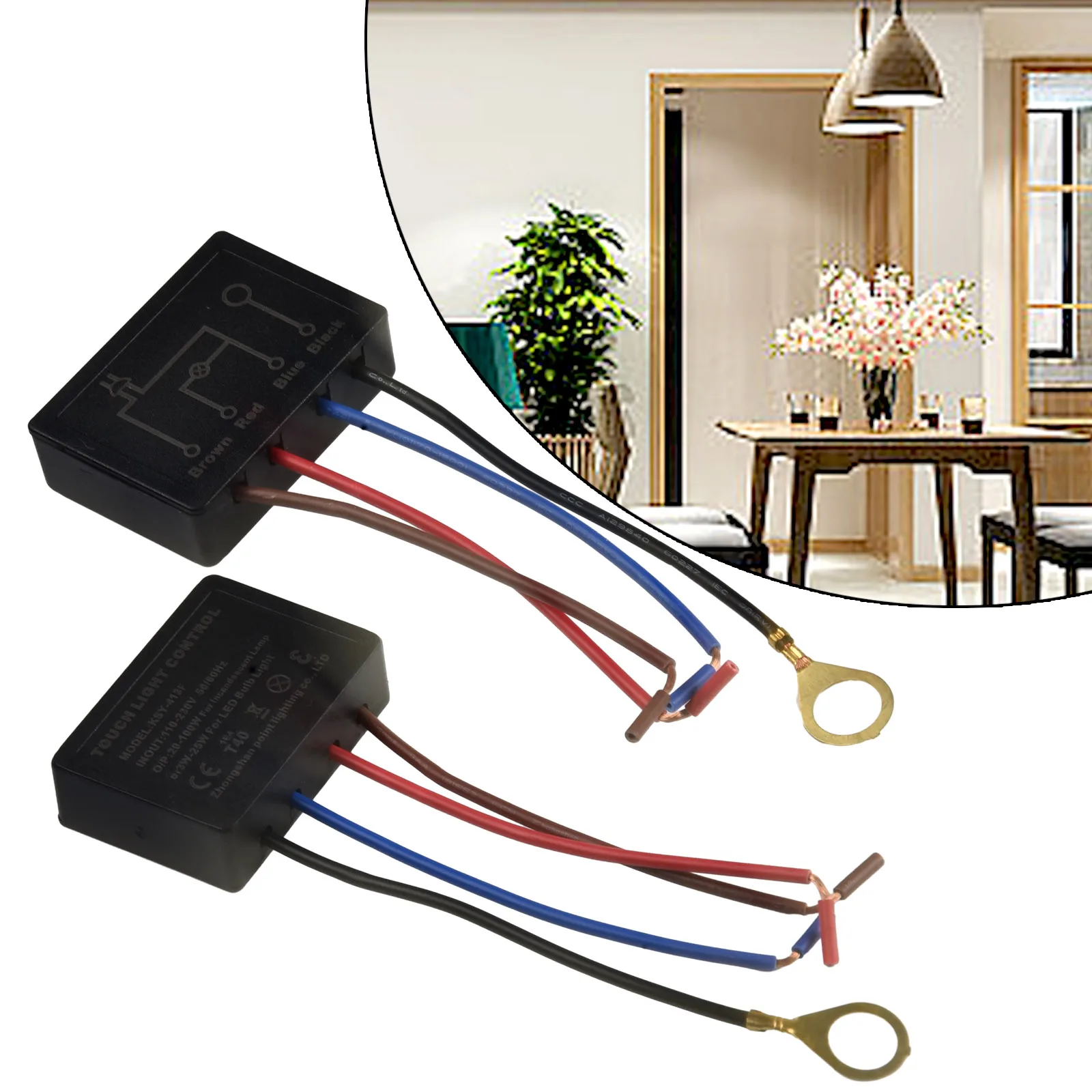 

220V Touch Light Switch EMC Human Touch Anti-interference Dimmers Table Lamp Dimmer Control Module Sensor Home Improvement Tool