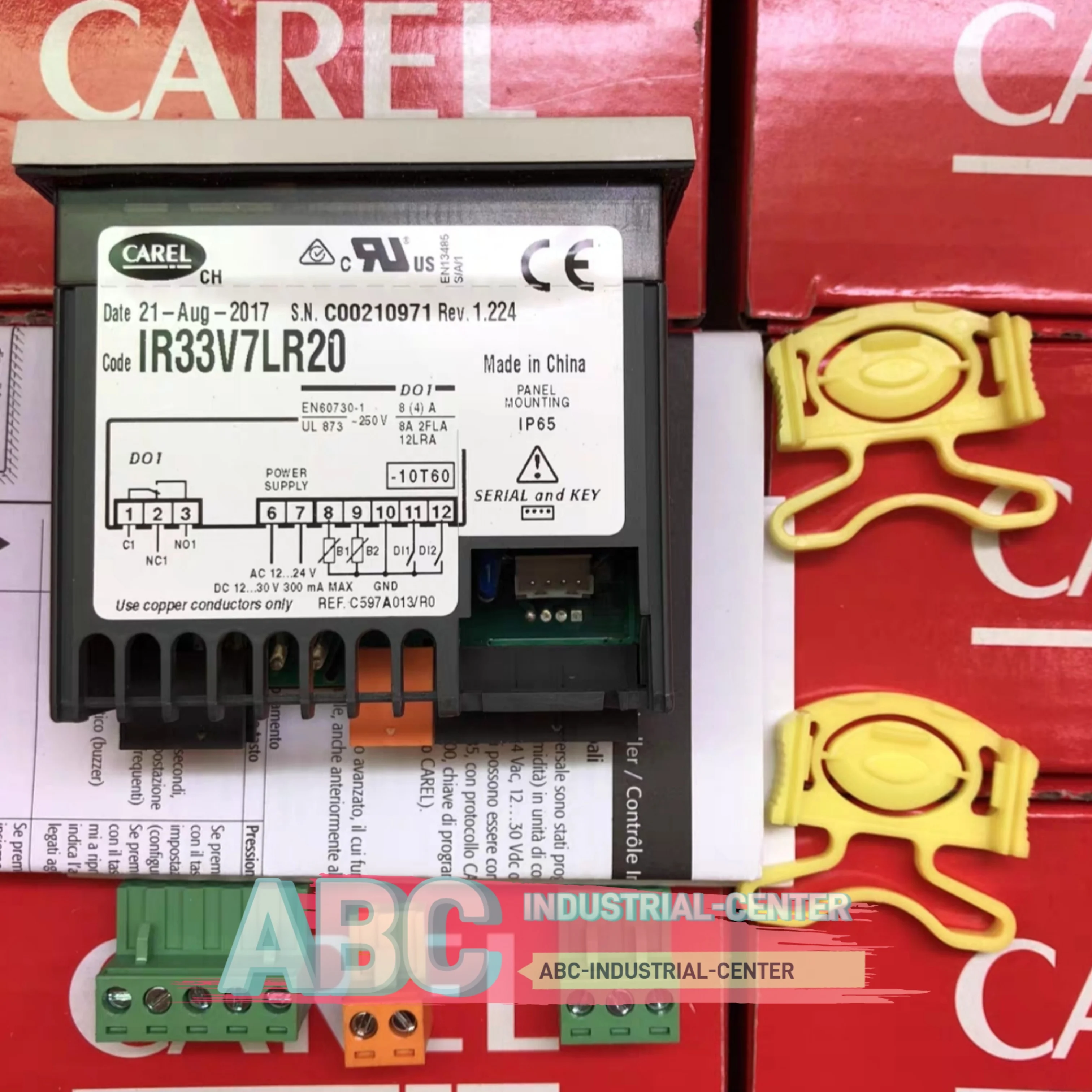 IR33S0LN00 وحدة تحكم درجة الحرارة IR33V7LR20 جديدة