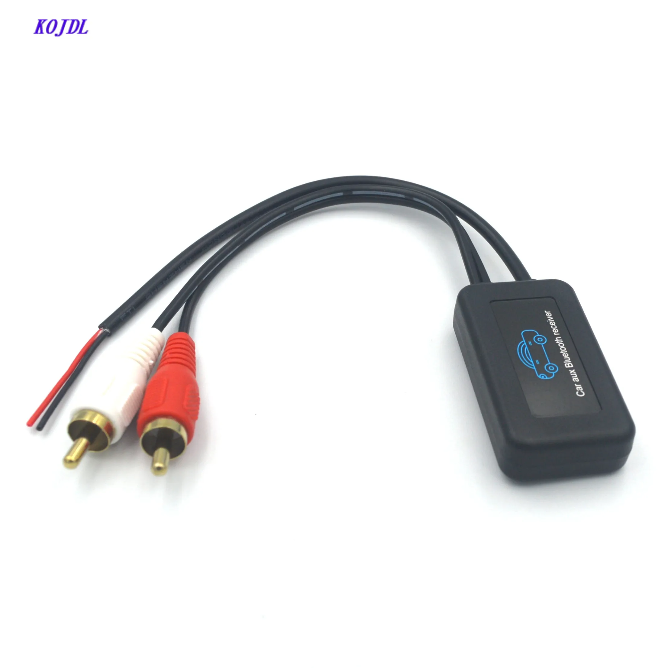 Car Wireless Bluetooth Receiver Module With 2RCA Interface Adapter  Stereo Receiver For Universal Vehicles Audio MUSIC Input