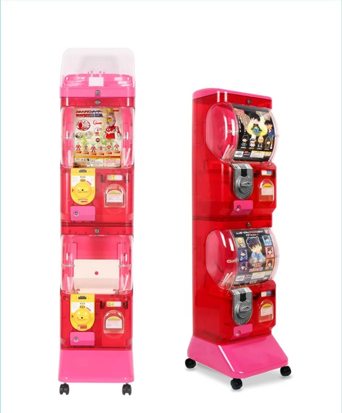 Capsules Gumballs Bouncy Balls Big Capsule Vending Machine Commercial Vending Machine for 2 Inch 3 Inch Round