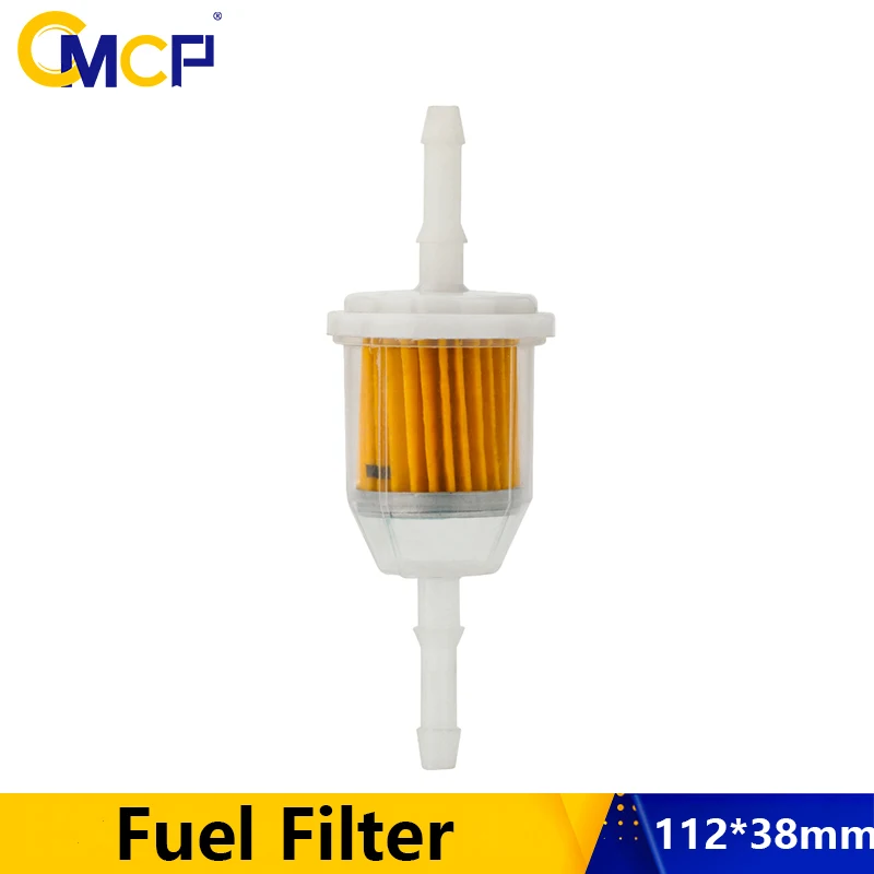 CMCP Gas Fuel Filter for GY20709 25 050 22-S E7187-82150 715960 149220601 AM116304 1/5pcs Inline Fuel Petrol Filter