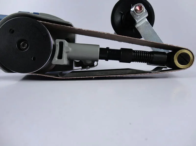 550W Variable-Speed Woodworking Belt Sander 30×533mm Sandpaper Grinding Machine 220-240V for Wood Surface Polishing